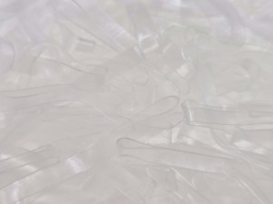Élastiques à cheveux TIETYP, bandeaux en caoutchouc élastique, couleur unie, minimaliste, moderne, usage quotidien, pour femmes, emballage en carton, fabriqué en Corée - Product Image 3