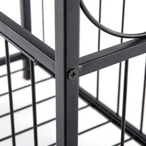 Tavolino Multifunzionale da Interno con Ripiani per Bagno, Pratico Tavolino Laterale - Product Image 6