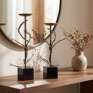 <b>Tree</b> custom metal candle holder personalized candle holder logo engraved candle holder bulk order candle holder factory price - Product Image 4