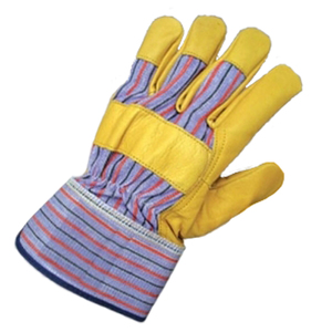 Vente flash - Gants de travail en cuir de vachette thermiques pour l'extérieur, robustes, pour la construction, la sécurité industrielle, la mécanique, durables - Product Image 3