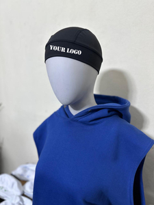 Custom Logo Adjustable Cycling Skull Cap <b>Satin</b> <b>Lined</b> <b>Beanie</b> Lightweight Stretch Winter Sports Ski Daily Use Mountaineering - Product Image 4