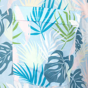 เสื้อฮาวายชายแบบเย็บใหม่ พร้อมปักโลโก้/สีตามสั่ง ผ้ากันยับ ระบายอากาศได้ดี คุณภาพพรีเมียม ราคาขายส่ง - Product Image 4