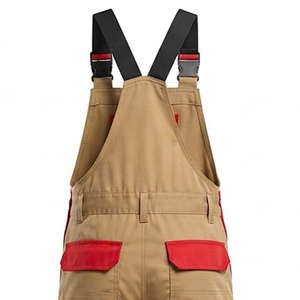 Peto de alta visibilidad con múltiples bolsillos y correas ajustables, impermeable, para trabajo. - Product Image 5