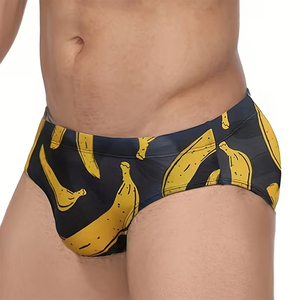 Adult <b>Men's</b> Casual Quick Dry Stretch Beach Shorts Swimming <b>Trunks</b> 100% Polyester Solid Eco-Friendly Adult's Swimming Shorts - Product Image 3