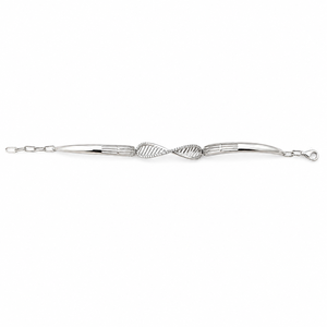 925 Sterling Silver Twisted <b>Infinity</b> Link <b>Bracelet</b> for Women High Polish Elegant Daily Wear Party Gift Jewelry Style - Product Image 5