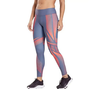 Leggings simples pour femmes, taille haute, longueur intégrale, couleur unie, spandex/nylon, taille élastique, séchage rapide, tissu 220g, pantalon de yoga - Product Image 1