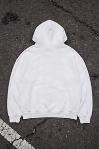 Sweat-shirt à capuche unisexe de haute qualité, épais, avec broderie vieillie, 450 GSM, épaules tombantes, pour homme et femme - Product Image 3