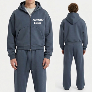 Trajes Deportivos de Mezcla de Algodón para Hombre, Fábrica de Ropa al por Mayor para Marcas de Ropa y Compradores Minoristas Internacionales - Product Image 2