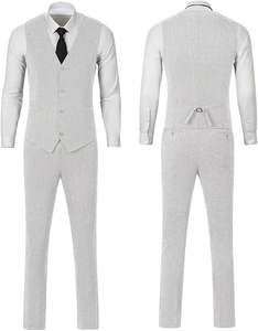 Vente directe usine – Costumes de mariage et smokings personnalisés pour hommes, coupe ajustée, blazer formel, costume d'affaires croisé pour extérieur - Product Image 2