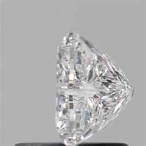 แหวนเพชรเม็ดเดี่ยวทรงดอกไม้เจียระไนแบบ CVD ที่เพาะเลี้ยงในห้องปฏิบัติการ ความใส VVS คุณภาพ EX-VG สี D  ได้รับการรับรองจาก IGI สำหรับทำเครื่องประดับ - Product Image 3