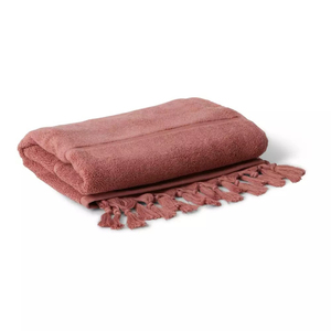 Ensemble de serviettes en coton 100% de qualité supérieure, très douces, très absorbantes, avec bordure en dobby de luxe, 6 pièces, vente chaude - Product Image 2