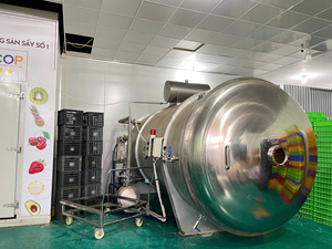 Equipo de Liofilización Comercial Automático de Acero Inoxidable WHFD-100, Controlado por PLC, SUS316L, Larga Vida Útil, Procesamiento de Alimentos - Product Image 6