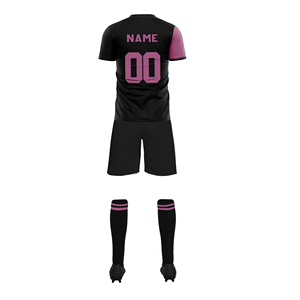 Maillots de football unisexes personnalisés tendance, uniformes d'entraînement à manches courtes, service OEM, 100 % polyester, séchage rapide, respirant - Product Image 6
