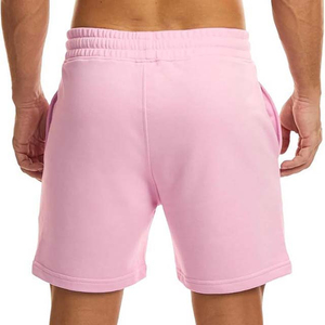 Pantalones Cortos Deportivos Casuales para Hombre, de Lona Rosa Transpirable, Personalizados, MOQ Bajo, Ropa de Gimnasio y Fitness, Cintura Alta, Precio al por Mayor - Product Image 5