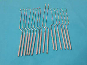 Juego de Curetas Neuroquirúrgicas Pituitarias Hardy de 16 Piezas, Instrumentos Quirúrgicos Transesfenoidales, Reutilizables y Autoclavables con Certificación CE - Product Image 2