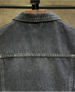 Chalecos de Mezclilla Personalizados de Alta Calidad para Hombre, para Invierno, Venta al Por Mayor, Ropa Casual con Relleno de Algodón y Decoración de Botones - Product Image 5