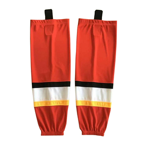 Blue Striped Knee High <b>Leg</b> <b>Warmers</b> for Cycling Breathable Spandex Polyester Adults Summer Sports Socks - Product Image 4