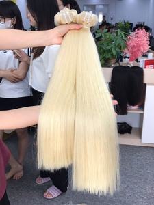 Máquina de extensiones de cabello humano de color rubio 613 vietnamita crudo más vendida, trama sin procesamiento químico para mujeres - Product Image 2