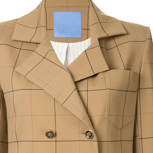 Traje a Medida para Hombre y Mujer, Talla Grande, Corte Entallado, Lana y Poliéster, Transpirable, Formal, Blazer para Negocios, Venta al Por Mayor, OEM/ODM - Product Image 5