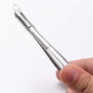 New Stainless Steel Curved Blade Cuticle Nippers for Finger Manicure Pedicure Art Nail Ingrown Nail Care Wholesale ANAAIF - Product Image 5