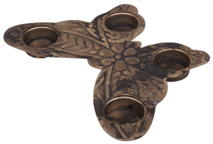 Ensemble de trois porte-bougies faits à la main, écologiques et durables, collections AB pour Noël, Pâques, décoration de la maison, ensembles cadeaux, taille personnalisée - Product Image 2