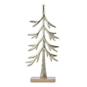 Decorative <b>Christmas</b> <b>Tree</b> Sculpture Metal Ornament for Seasonal Hospitality Decoration - Product Image 2