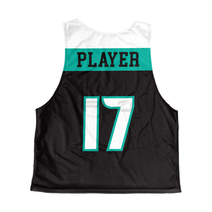 Maillot de lacrosse sur mesure, best-seller, 100 % polyester, uniforme de football américain, pinnies - Product Image 3