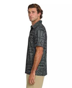 Quiksilver Polo uomo Regular Fit Fish Block | Quiksilver Waterman - Product Image 3