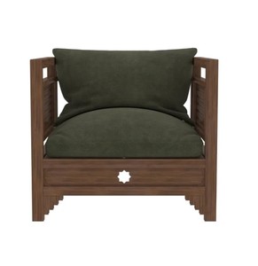 Rustic Modern Solid <b>Wood</b> <b>Dining</b> Room Set 7 Piece Eco-Friendly Easy Installation Solid Back Upholstered <b>Chairs</b> Rectangle Table - Product Image 3