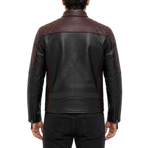 Blouson de motard au design inspiré de la moto, de qualité supérieure, avec une construction durable, idéal pour les voyages, les tenues décontractées et le style de tous les jours. - Product Image 4