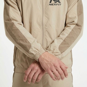 <b>Mens</b> Midweight Waterproof Breathable <b>Track</b> <b>Jacket</b> & Jogger Set Full Zip Sports Tracksuit with Contrast Panel Design - Product Image 6