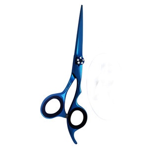 <b>Barber</b> Scissors Ergonomically Designed Stylish Hair Scissors Sharp <b>Blade</b> Finger Rest Professional Stainless Steel Salon Scissors - Product Image 6