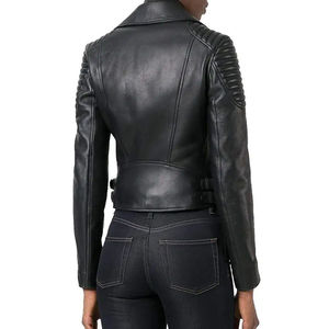 Hot Selling Women Clothing <b>Leather</b> Jacket New Fashion Women <b>Leather</b> Jacket Windproof <b>Leather</b> Jacket Comfortable OEM Service - Product Image 4