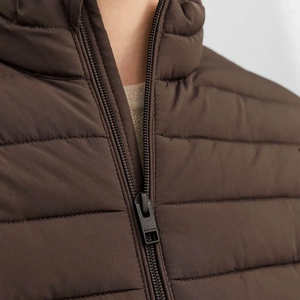 Chaqueta Acolchada de Lona Resistente para Hombre, Hecha a Medida, Antiarrugas, con Capucha, Cortavientos, Transpirable, Calidad Premium, Venta al Por Mayor - Product Image 6