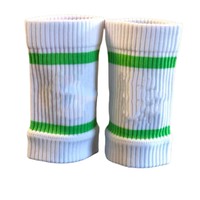 Muñequeras de Algodón al por Mayor con Logotipo Personalizado, Cómodas Muñequeras Deportivas para Tenis, Transpirables y Absorbentes de Humedad para Mujer
