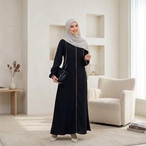 Women's Muslim Breathable One Layer Nida Face Veil Cover Modest <b>Islamic</b> Clothing Jilbab Prayer Hijab Niqab OEM/ODM - Product Image 1