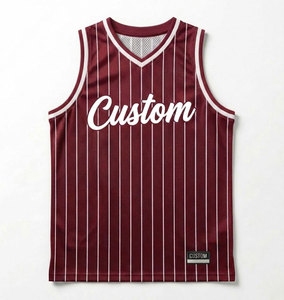 Maillots de basket personnalisés pour clubs et écoles – Maillots d'équipe de basket sans manches sublimés de qualité supérieure - Product Image 4