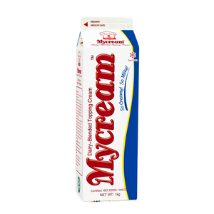 Excellent Quality Non Dairy Cream <b>Direct</b> Manufacturer HALAL OEM/ODM <b>Bakery</b> Using Mycream White Blended Topping Creamer 1KG Hot - Product Image 1