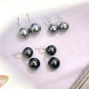 Boucles d'oreilles en perles d'eau douce baroques naturelles pour femmes, nouvelle série C, style bazar, luxe léger avec un fort charme - Product Image 1