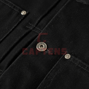 2026 Men’s Vintage <b>Denim</b> <b>Jacket</b> and Baggy Jeans Set Plus Size <b>Lightweight</b> Turn Down Collar Streetwear Outfit - Product Image 5