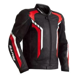 Veste de moto d'hiver pour homme Manteau coupe-vent en cuir de motocross et de course de moto Vêtements de moto en cuir de grande taille avec quantité minimale de commande bas - Product Image 5