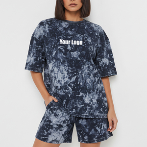 Ropa Deportiva al por Mayor 100% Algodón para Mujer, Corte Regular, Estilo Urbano, Encaje, Color Sólido, Forro Polar Grueso, Bordado Personalizable - Product Image 1