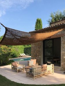 Eco Friendly Coconut Coir Shade Sail Natural Garden Sun Shade Patio Sun Shade - Product Image 6