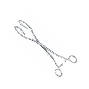 Pinzas Uterinas de Acero Inoxidable Duraderas (25cm) para Cirugía Obstétrica, Equipo Médico de Primera Calidad en Oferta - Product Image 6