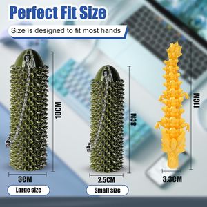 Little Ouchies Portachiavi Stimolante Portatile Stampato in 3D con Punte, Giocattolo Antistress per Adulti - Product Image 2