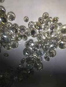 Diamant naturel blanc d'Inde, couleur D, taille brillant rond, 100 % naturel, certifié IGI, bijou en or non monté - Product Image 1