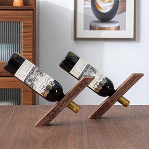 Wooden Craft Wine and <b>Beer</b> Display Stand with unique Design Rack for Professional Beverage Presentation and Wedding Occasion - Product Image 2