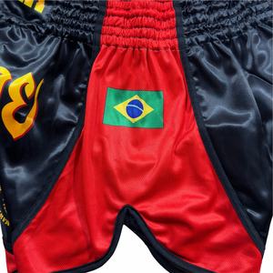 Venta al por mayor Muay Thai Shorts de alta calidad personalizado ecológico sublimado entrenamiento de artes marciales Muay Thai Shorts - Product Image 6
