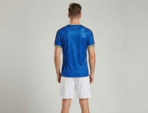 Ensemble maillot et short de football pour hommes Italie – Tenue de sport professionnelle - Product Image 4