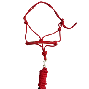 Harnais pour cheval en corde de nylon de qualité supérieure avec corde de trelage |   Harnais d'entraînement réglable, durable et léger, équipement d'équitation - Product Image 2